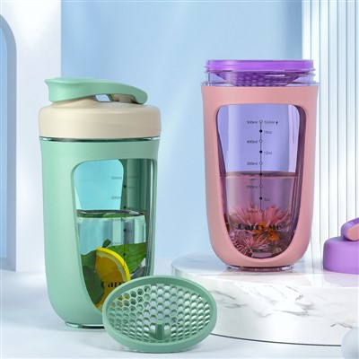 Potel ysgydwr plastig tritan